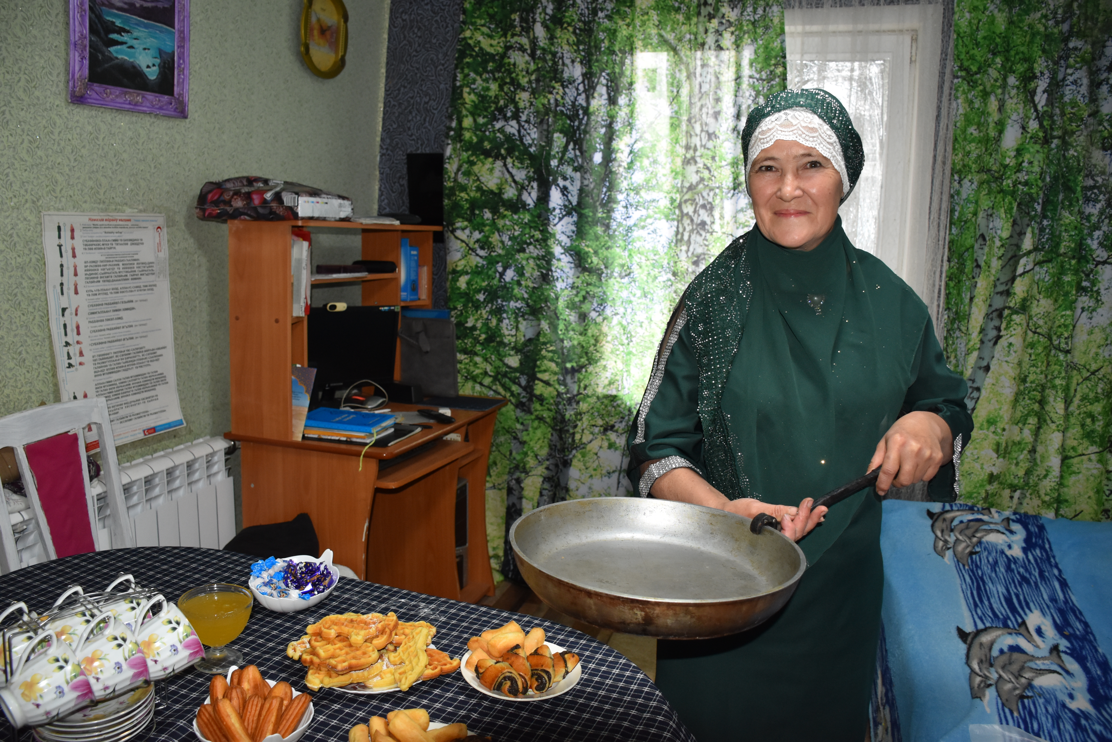 Әлфия Вәлиуллинага Табагач кушаматы килешеп тора, ул аш-суга бик оста: Кадрия Гамирова фотосы