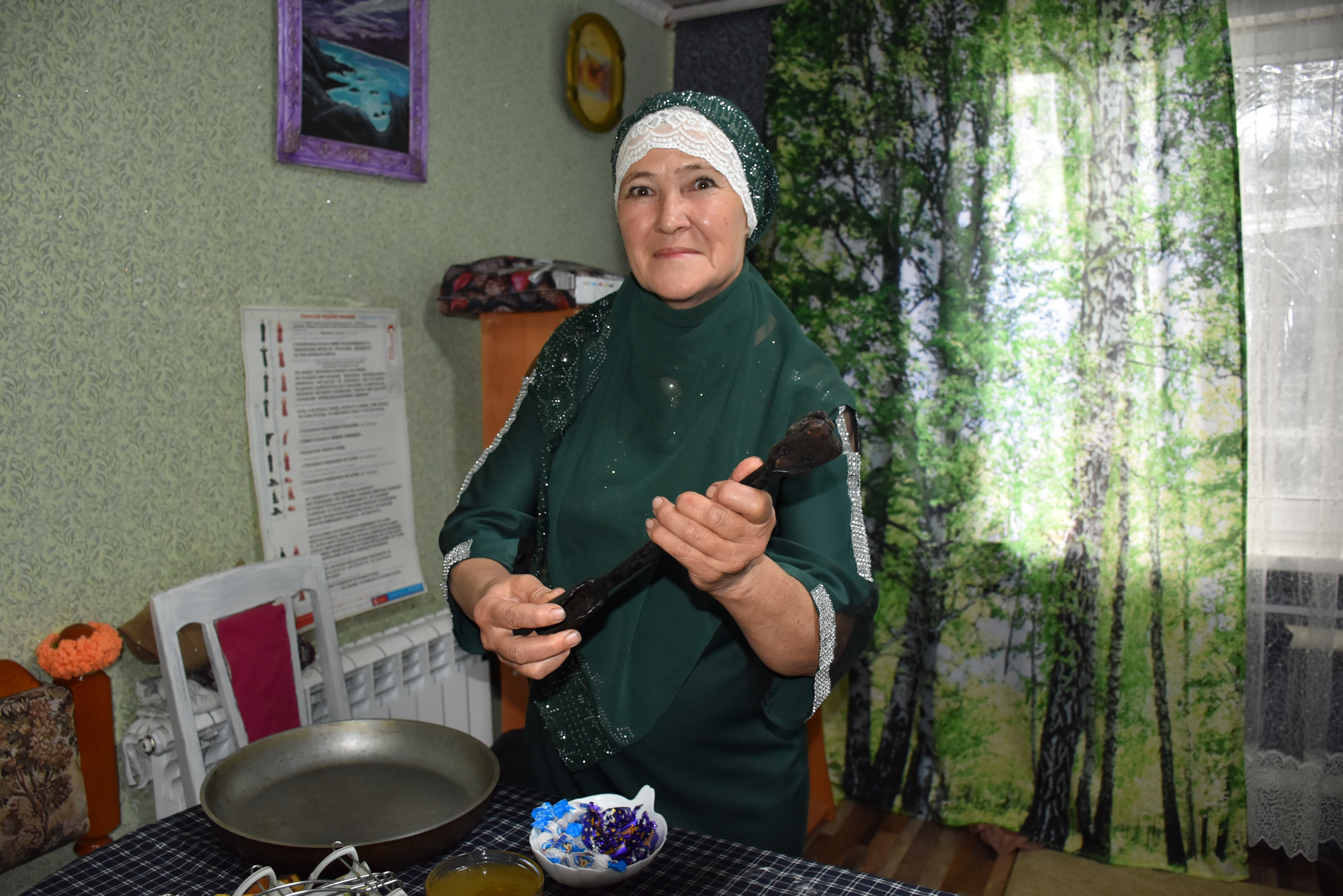 Альфие Валиуллиной прозвище Табагач очень идет - она большая мастерица по выпечкам: фото Кадрии Гамировой