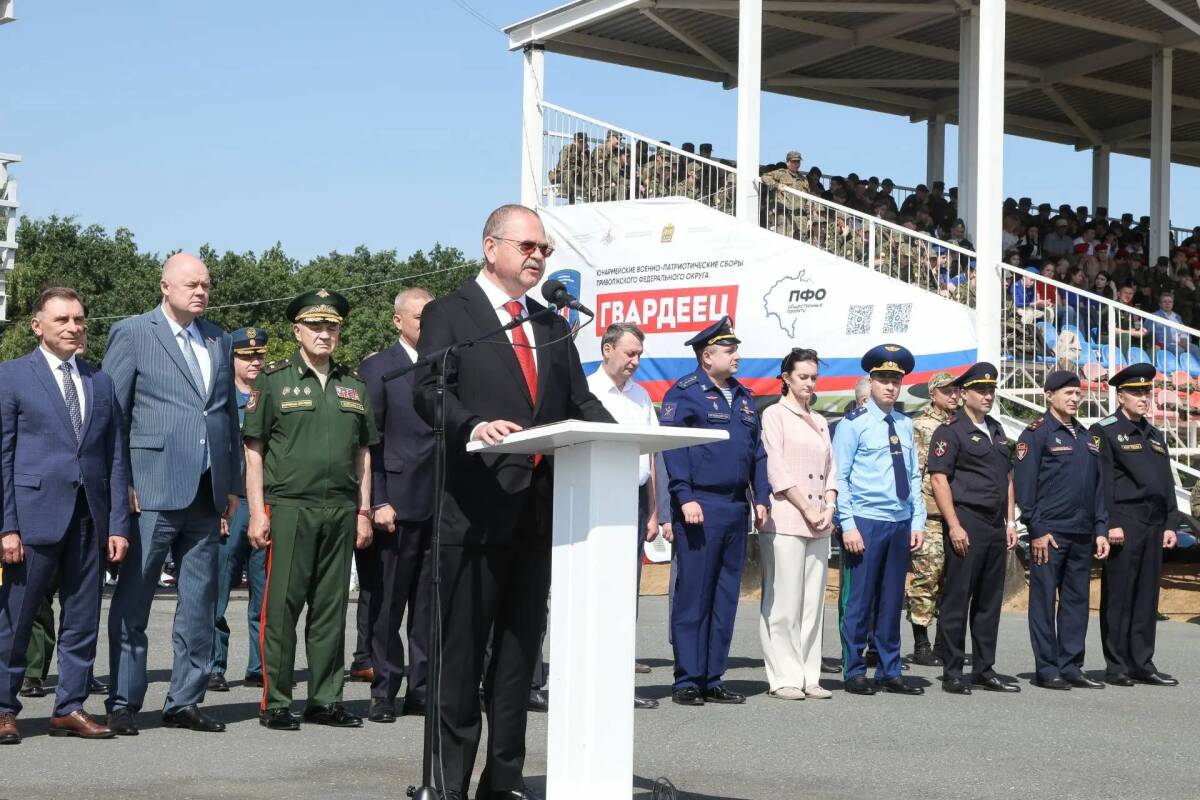Торжественное закрытие сборов состоялось 21 августа в Пензе: фото пресс‑служба полномочного представителя Президента РФ в ПФО