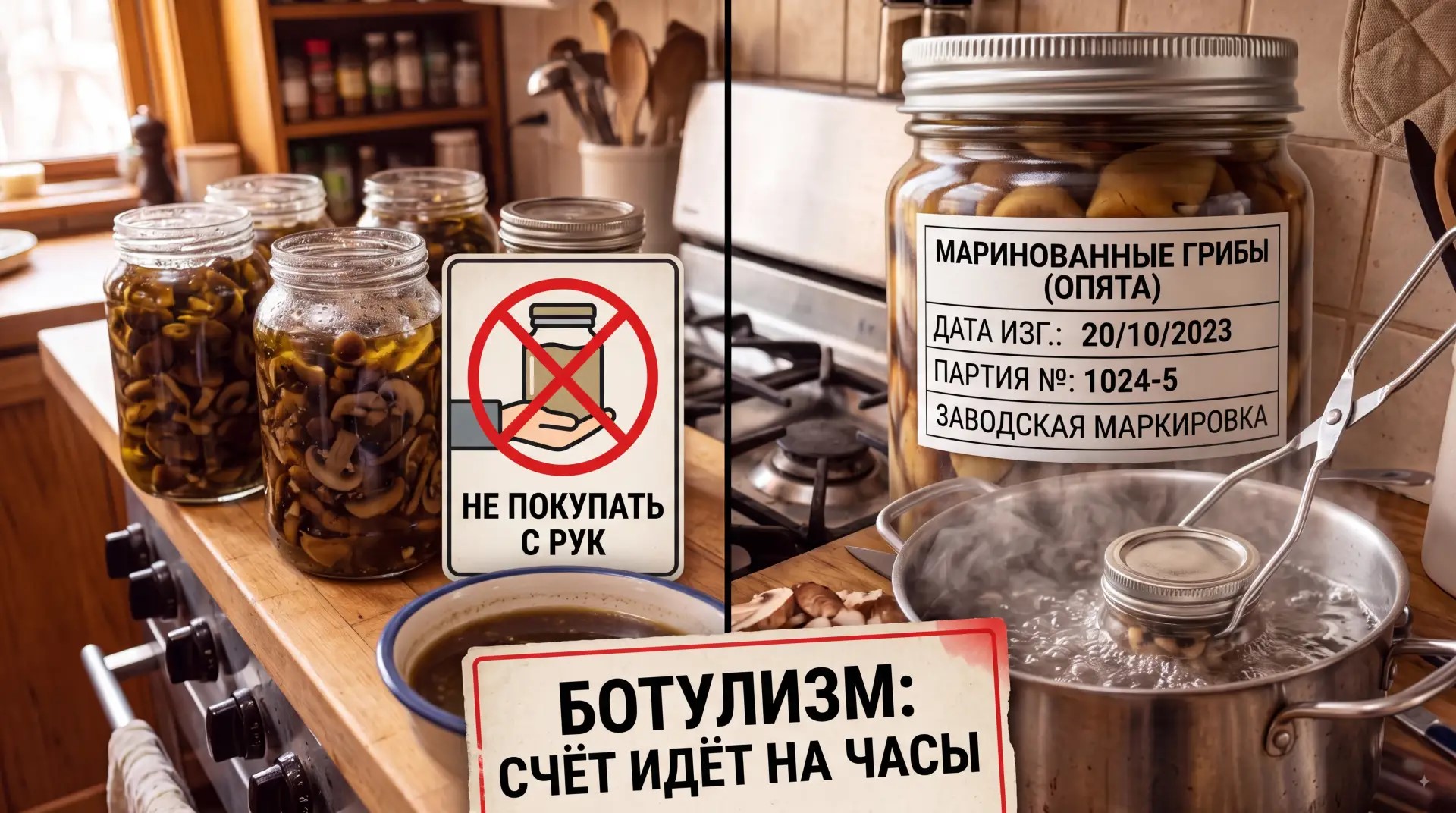Грибы — продукт тяжёлый для пищеварения: ИИ фото