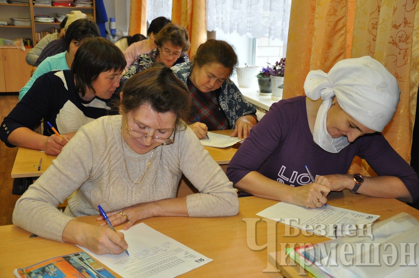 В акции "Татарча диктант" приняли участие около 300 черемшанцев
