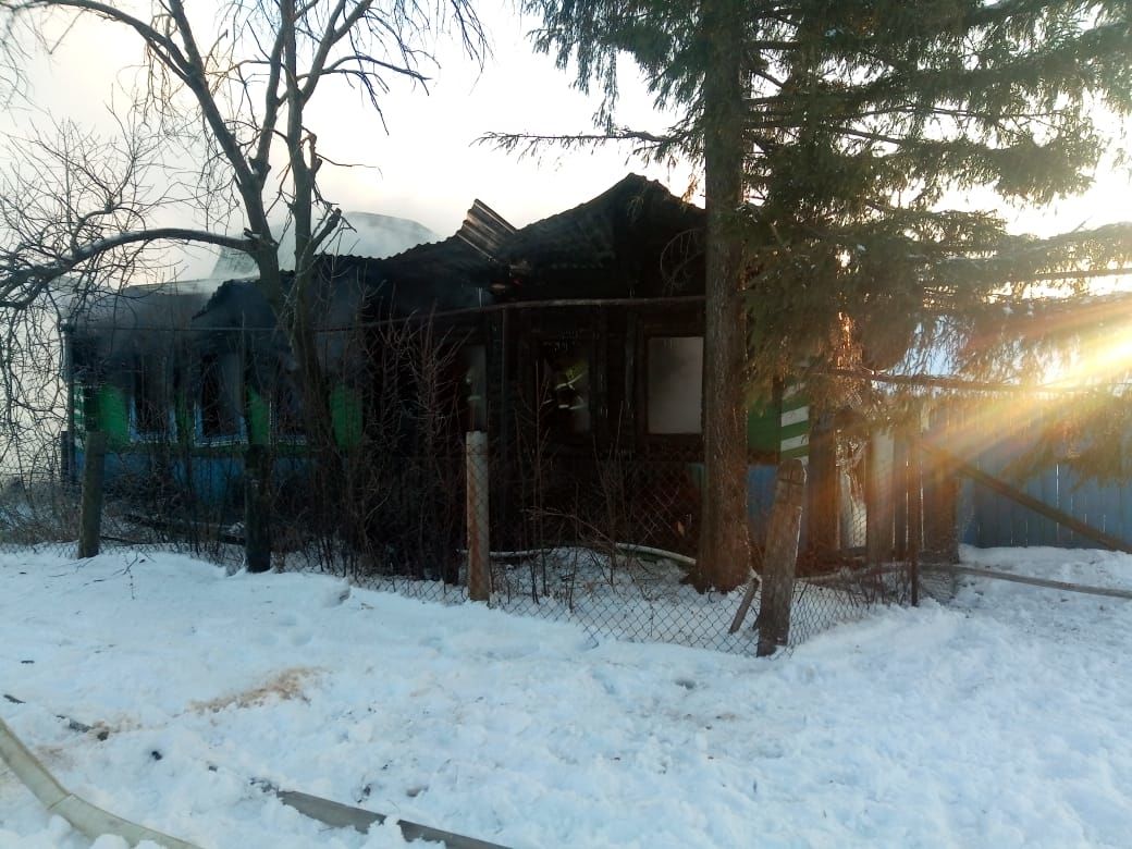 В пожаре в Черемшанском районе погиб 63-летний мужчина