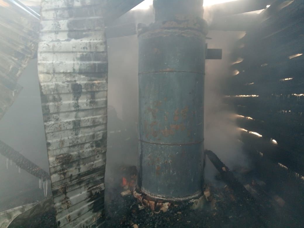 В пожаре в Черемшанском районе погиб 63-летний мужчина