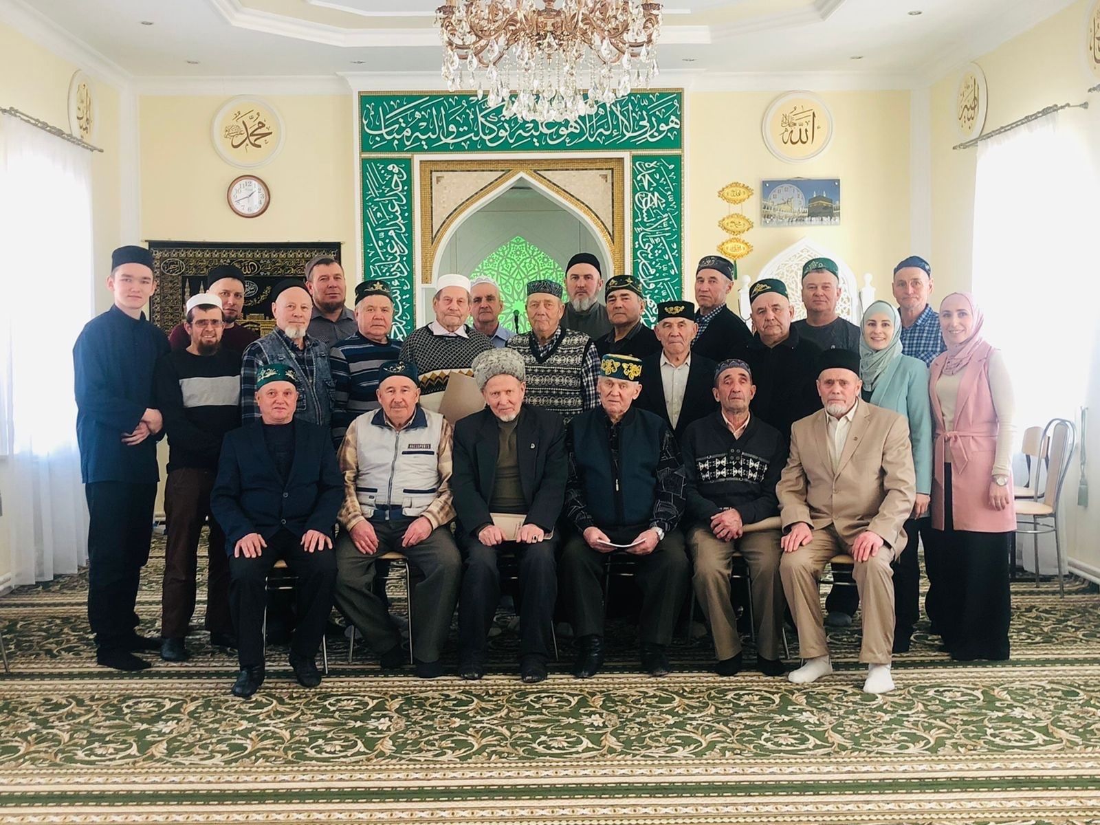 Әмир мәчетенә кунаклар килде