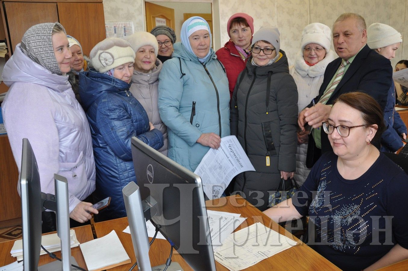 Әмир “Ак калфаклары” Чирмешәндә экскурсиядә