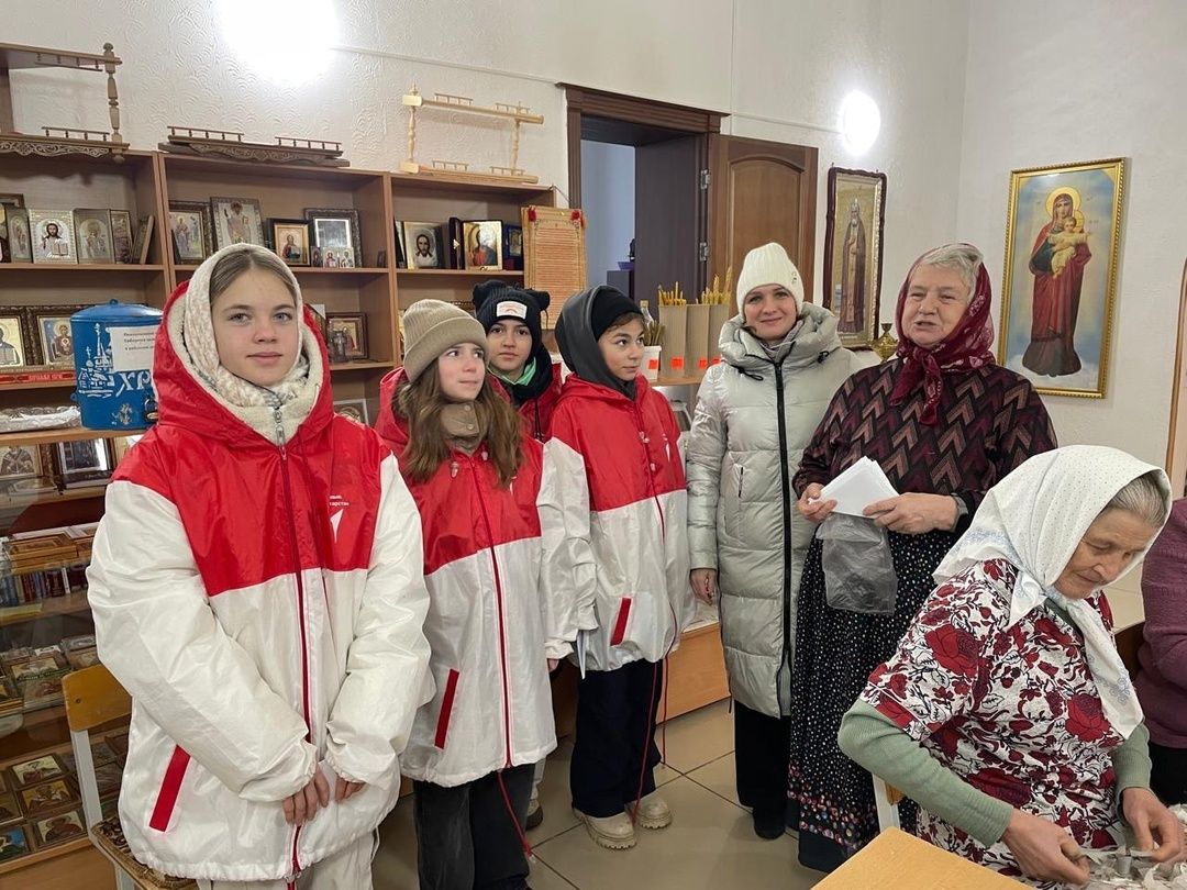 Чирмешән кадетлары СВОда катнашучыларга хат язды