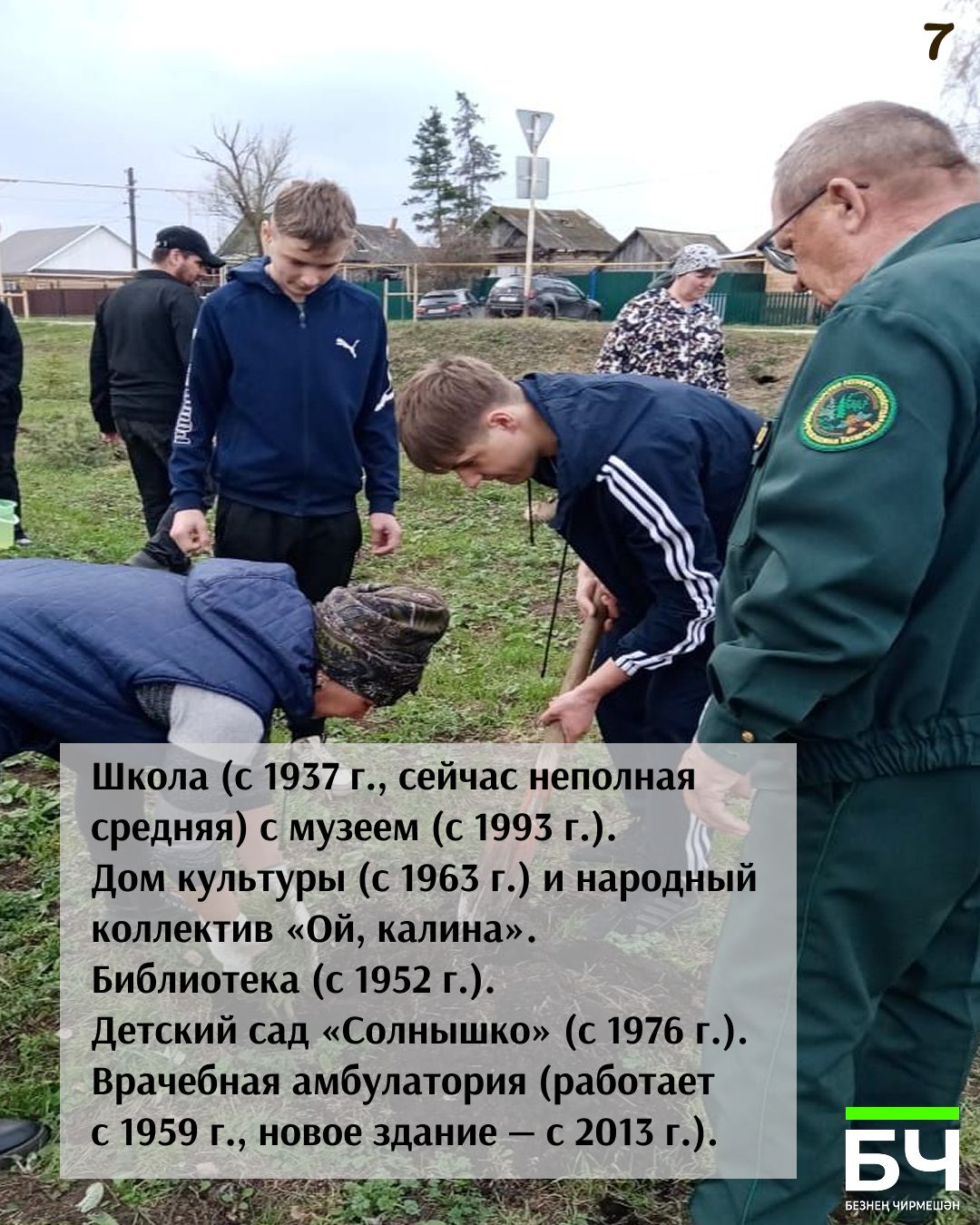 От солдатского фельдшанца до села героев: История Шешминки в 10 карточках