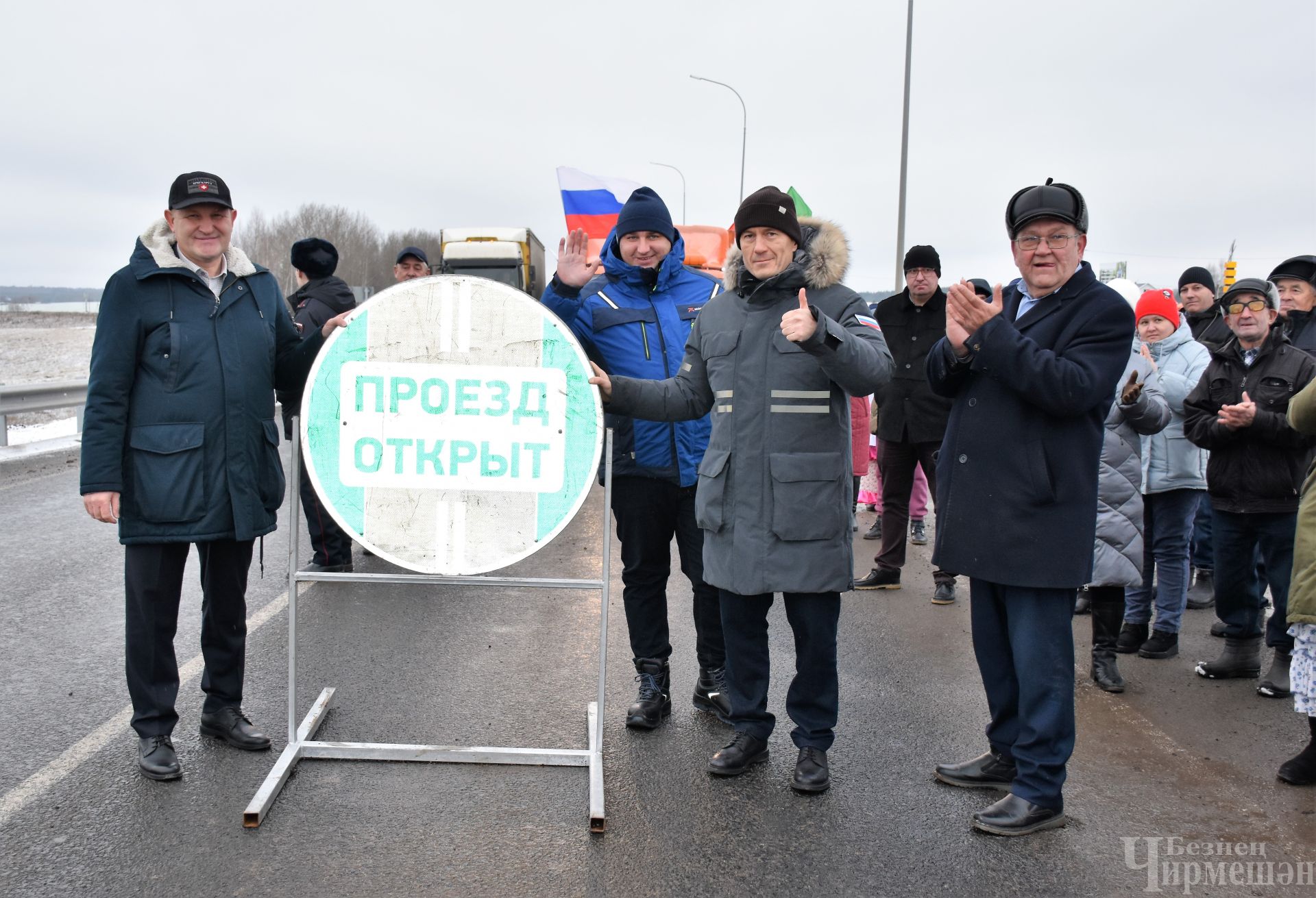 Әмир авылы янында төзелгән күперне бәйрәм ясап ачтылар