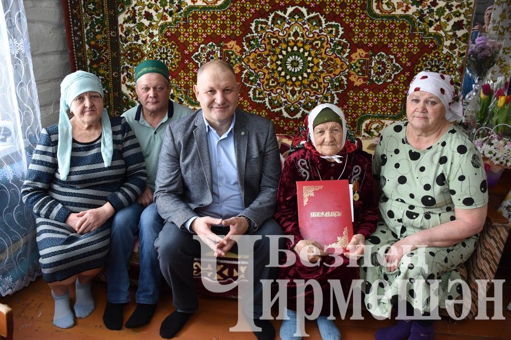 Түбән Чегодай авылыннан 95 яшьлек Әминә әби Мөхәммәтшина больница юлларын таптаган кеше түгел