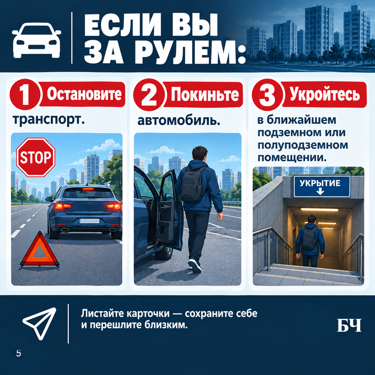 Безопасность без паники: простой алгоритм при ракетной угрозе