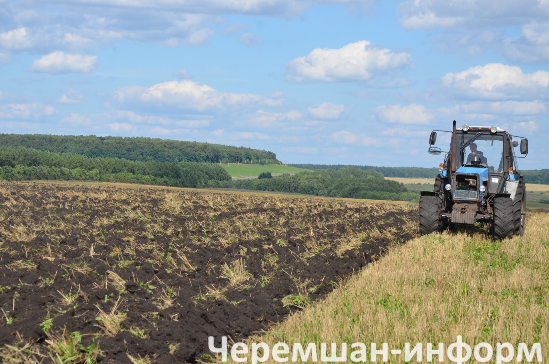 В Черемшанском районе зябь обработали на 65 % площадей