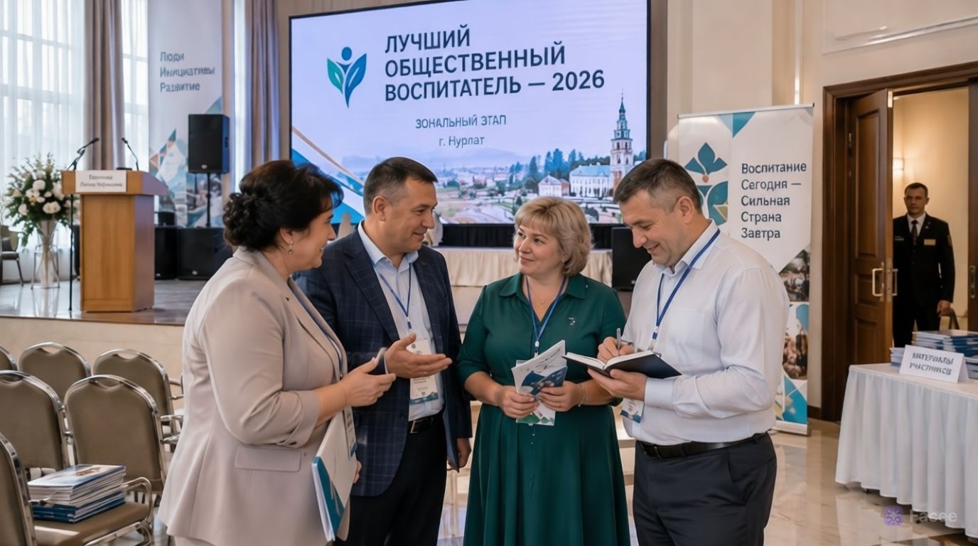 В Нурлате прошёл зональный этап конкурса «Лучший общественный воспитатель — 2026»