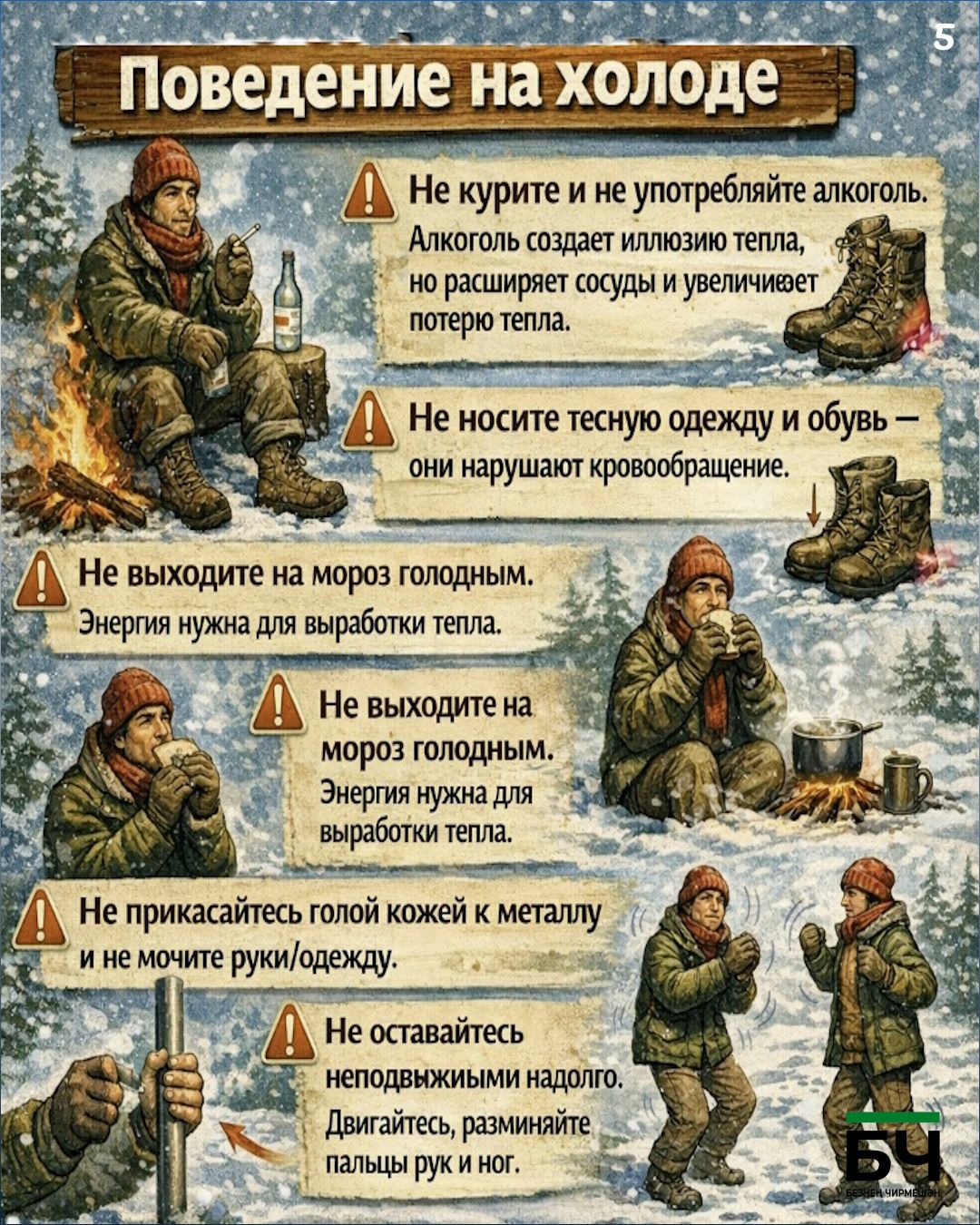 Холод не пройдёт! ❄️