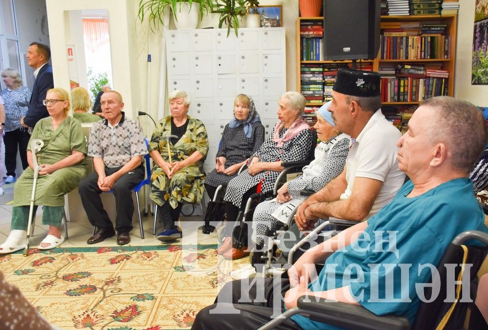 В Черемшанском  доме-интернате для престарелых и инвалидов большинство постояльцев - местные