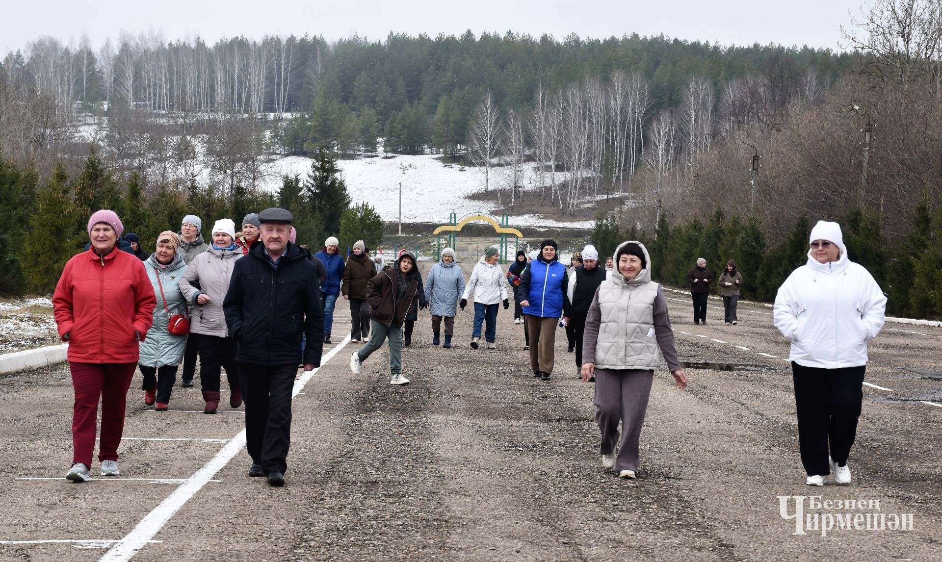 Чирмешәнлеләр «Тормышка бергәләп 10 000 адым» республика сәламәтләндерү акциясенә кушылдылар