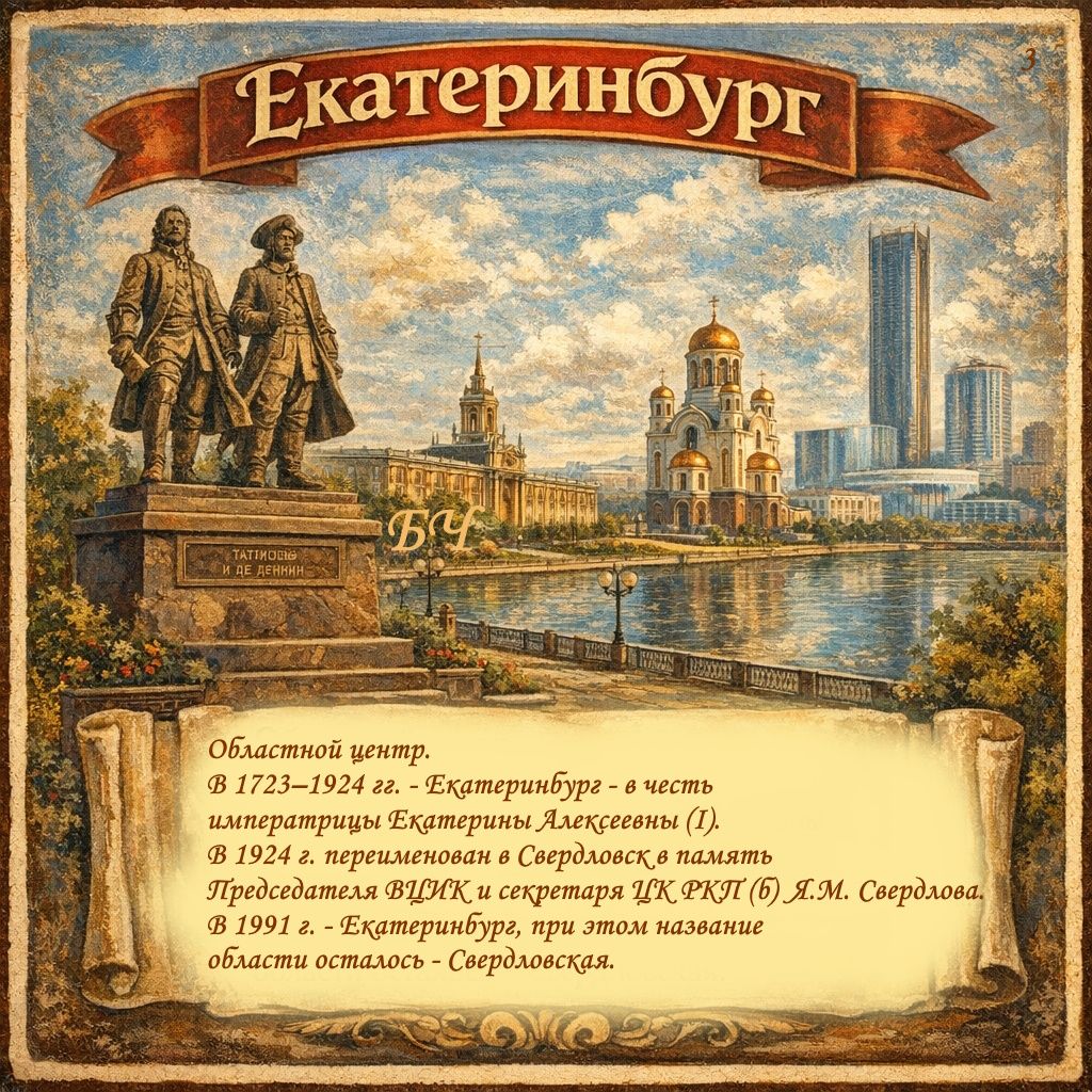 Города-фениксы: как смена власти меняла имена (карточки)