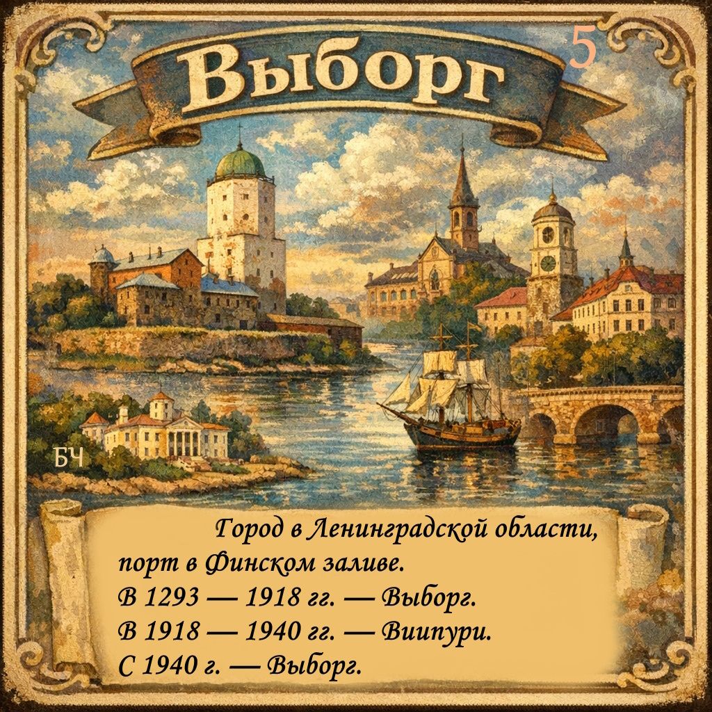 Карта перемен: чьи имена носили знакомые города (карточки)