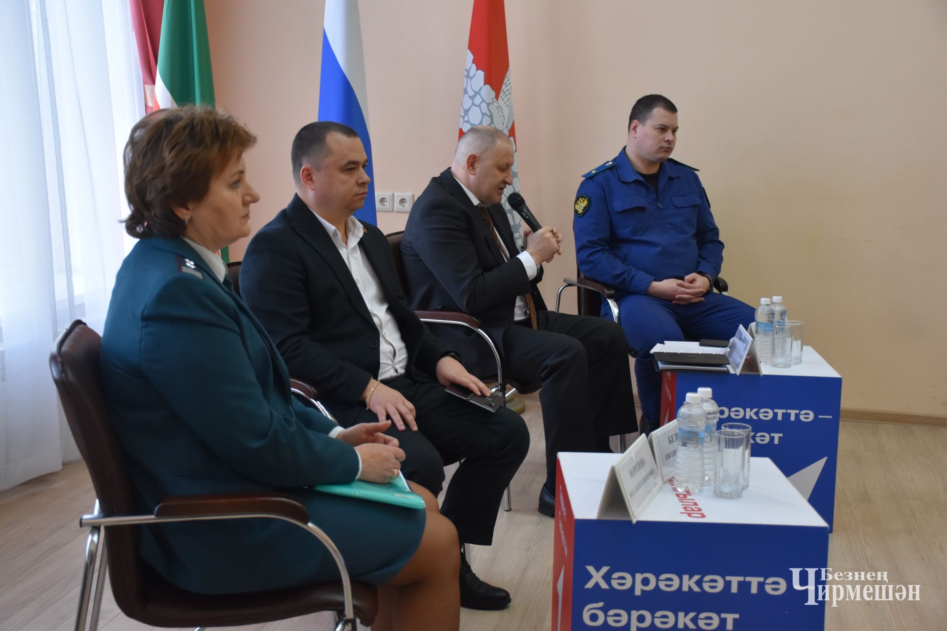 Чирмешән районы башлыгы Рамил Айбатов эшмәкәрләр белән очрашты