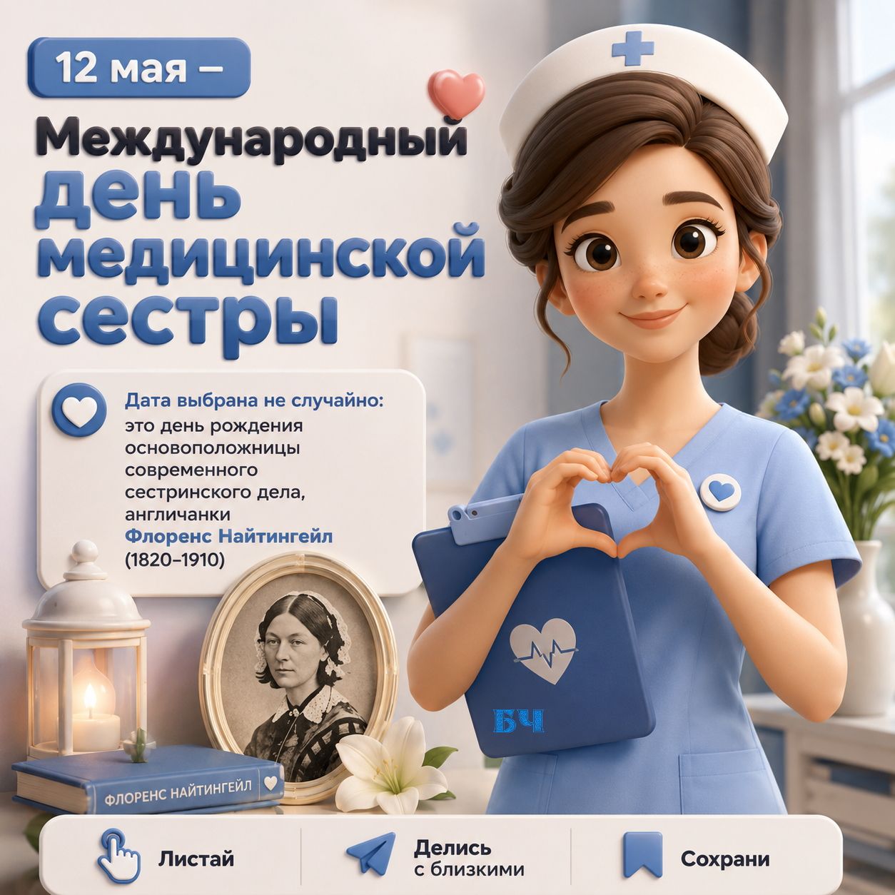 12 мая — день заботы о тех, кто заботится о нас (карточки)