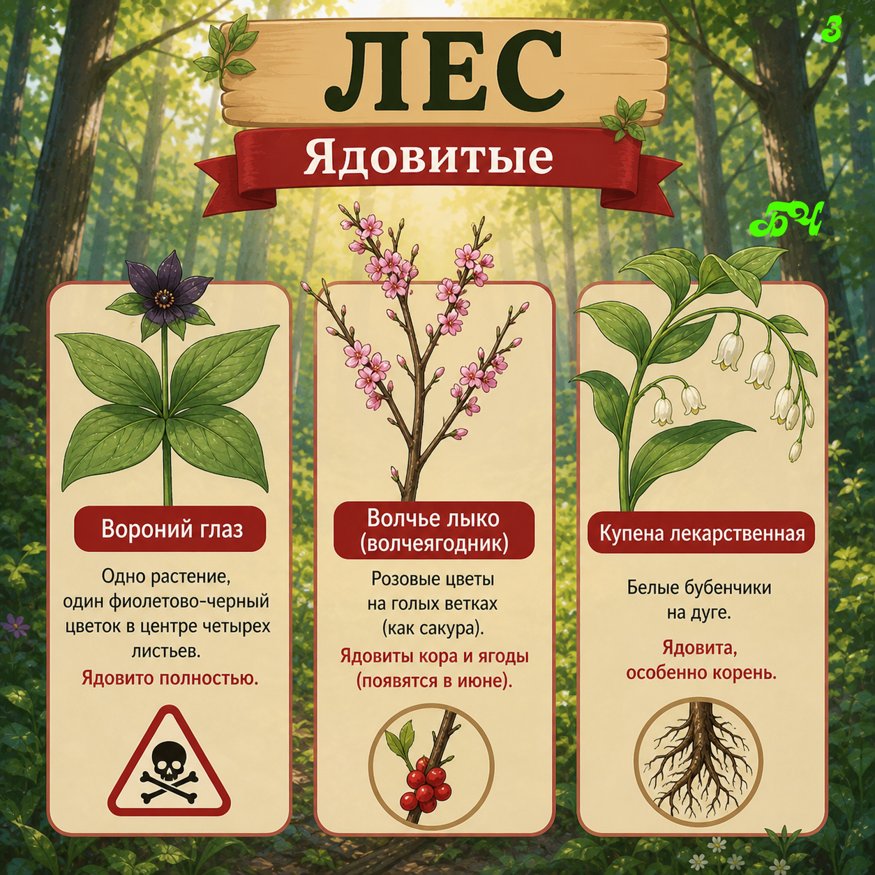 Опасная красота (карточки)