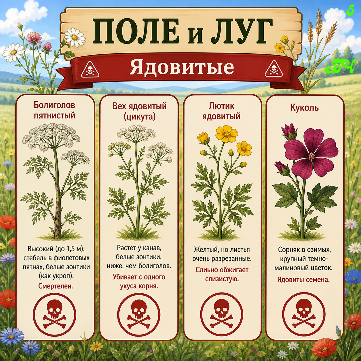 Опасная красота (карточки)