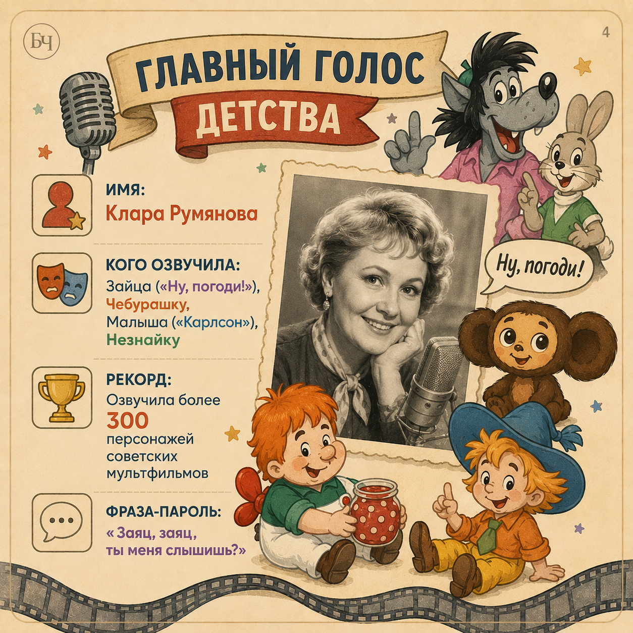 Легендарная студия празднует юбилей (карточки)