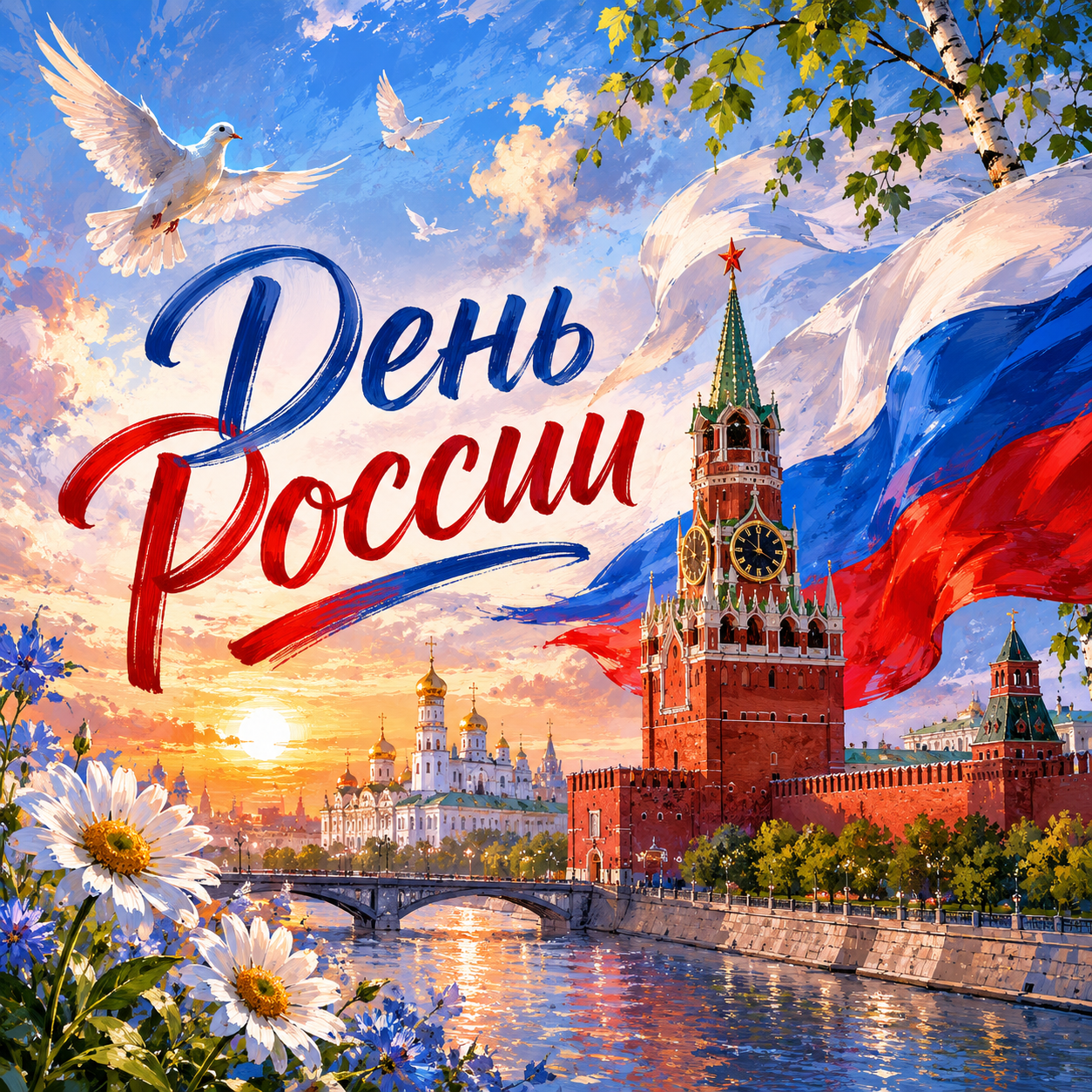 ПОЗДРАВЛЕНИЕ главы Черемшанского района Рамиля Айбатова с Днем России