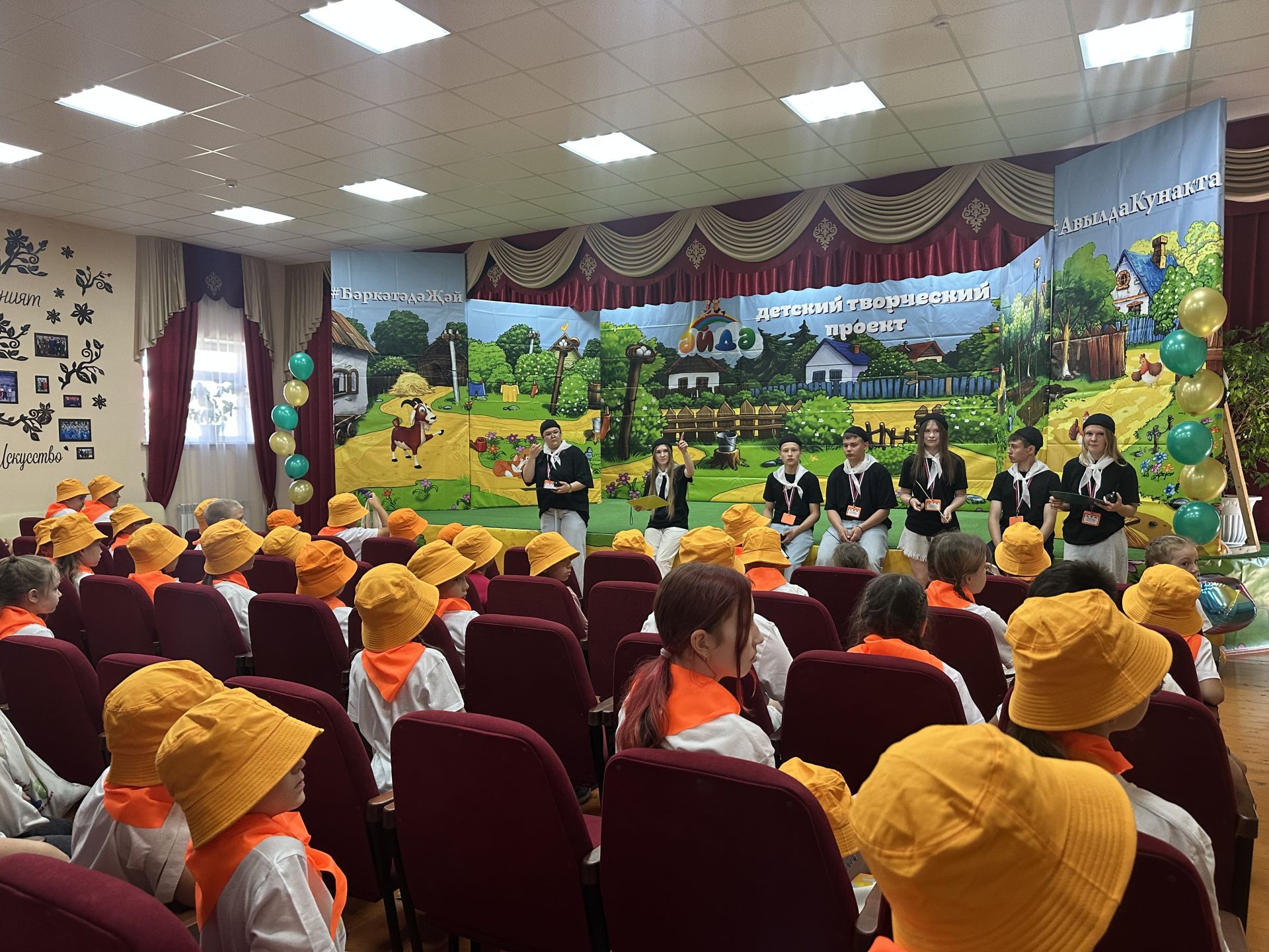 Бәркәтәдәге “Әйдә” проектына Новосибирскидан, Мәскәүдән үк кайтканнар