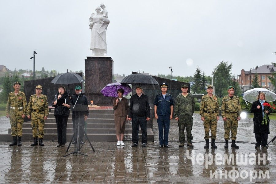 В Черемшане почтили память павших в Великой Отечественной войне