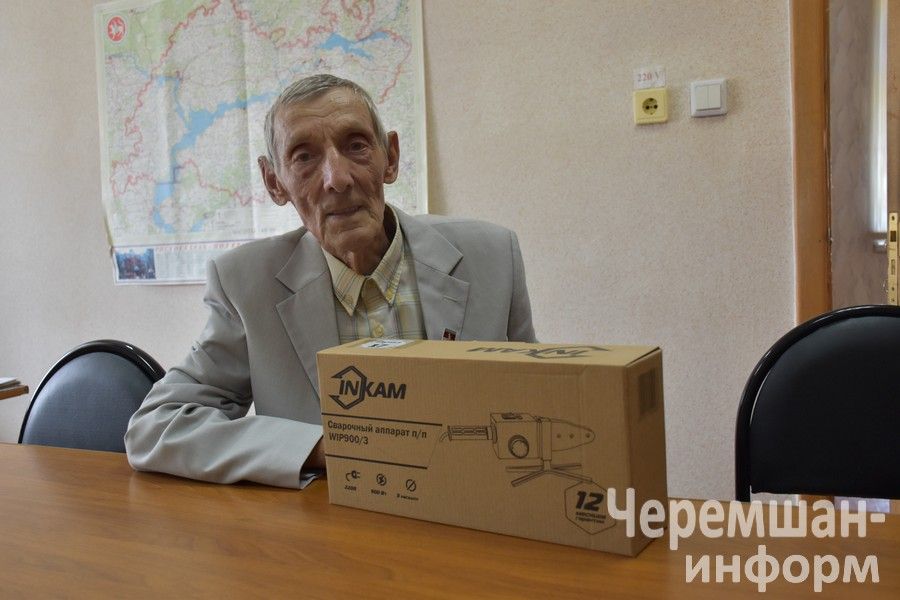 Ветеран из Старого Кадеево выиграл ценный приз от «Нашего Черемшана»