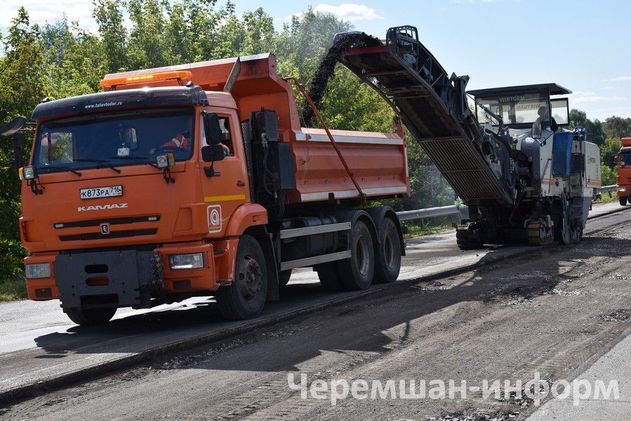 Часть объездной дороги Черемшана закрыта на ремонт