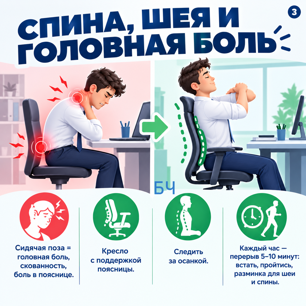 Как не заболеть на рабочем месте
