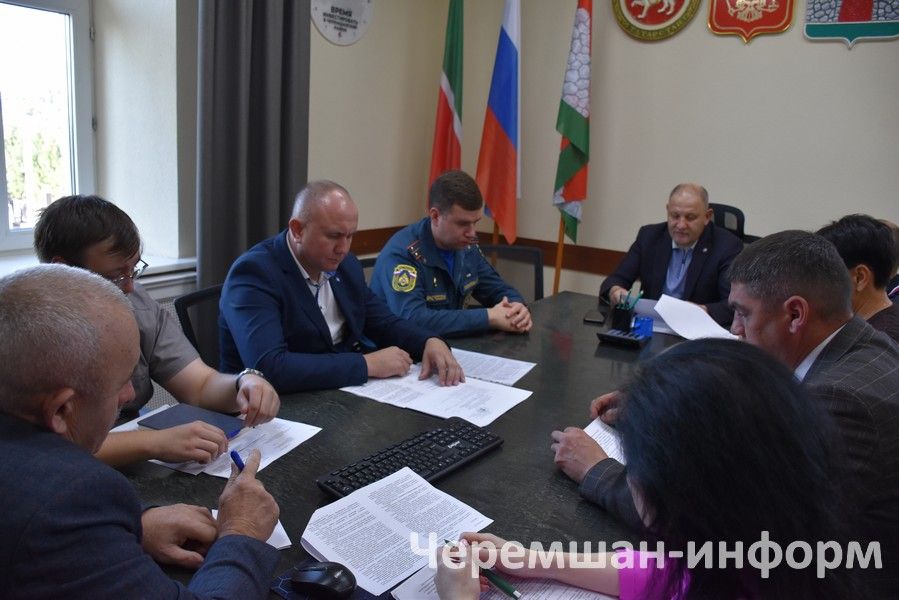 В Черемшане проверили готовность к угрозе теракта