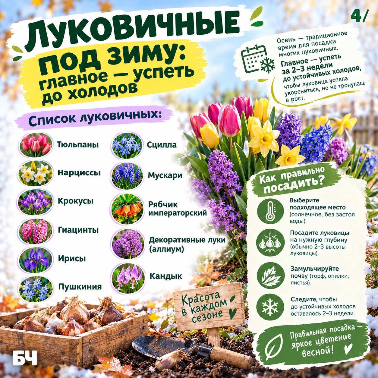 Время подготовки  к новому дачному сезону