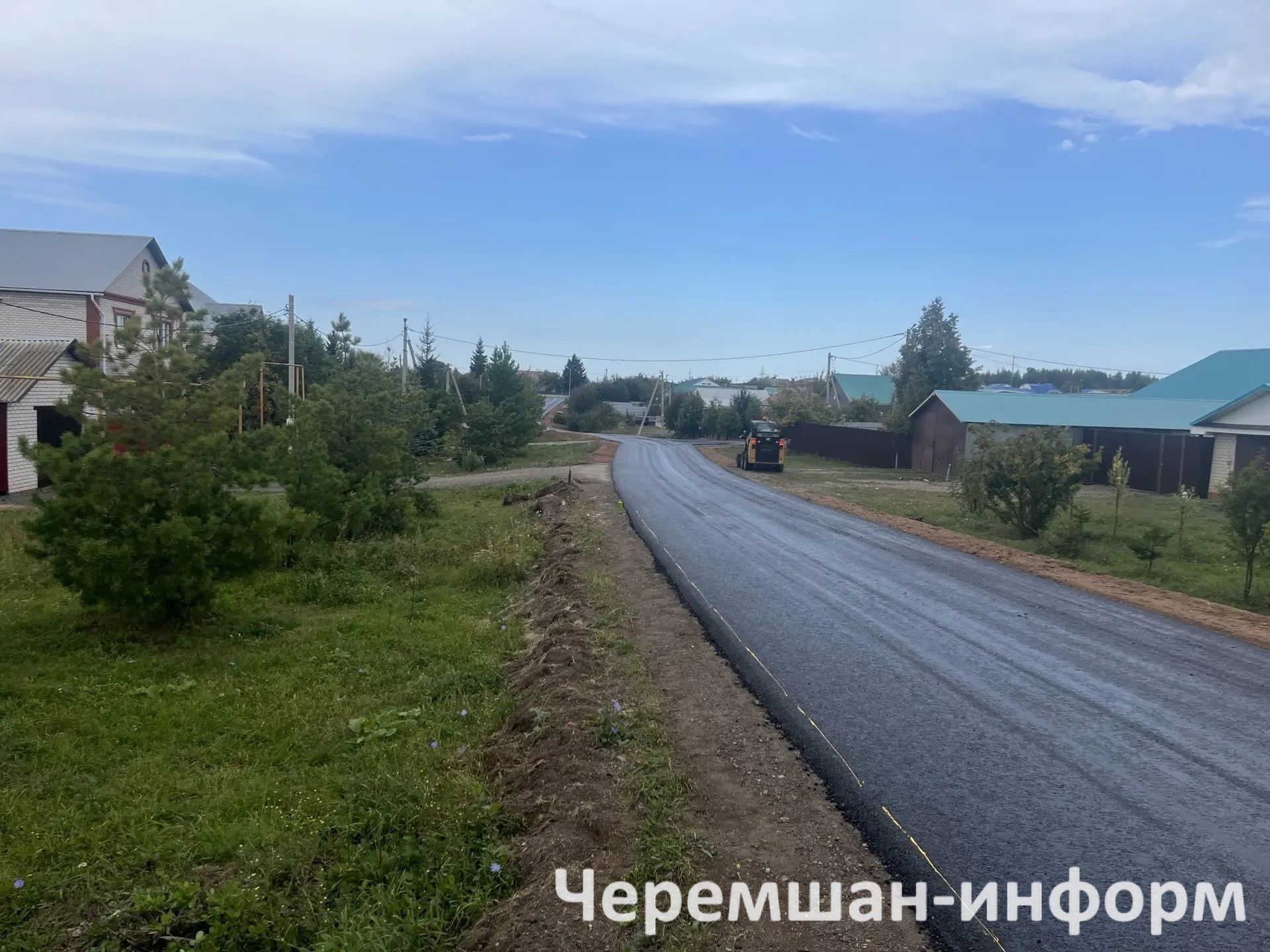 Чирмешәннең Татарстан һәм Төньяк урамнарын асфальтлы юл белән тоташтырдылар
