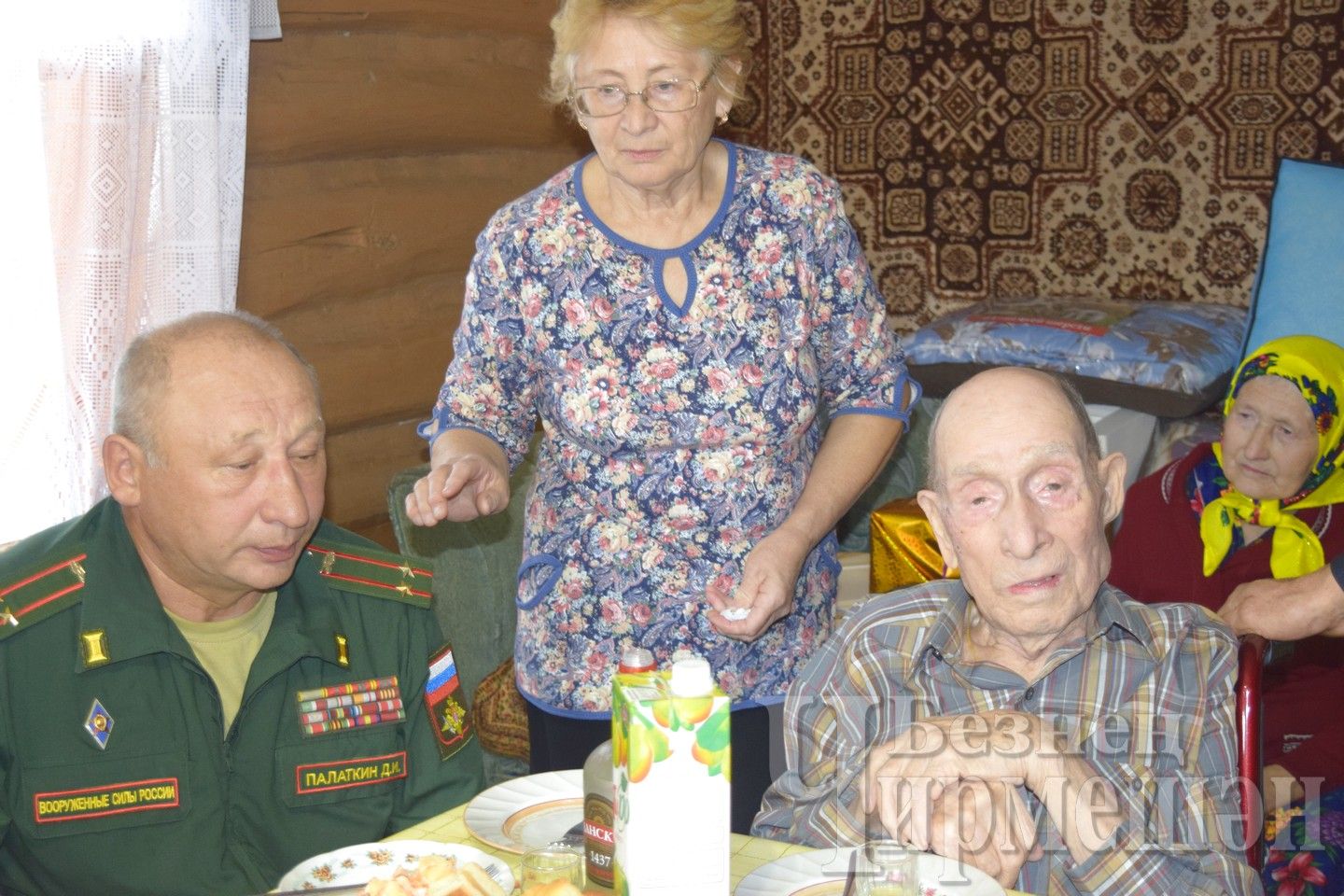 Ветерану Черемшанского района, дошедшего до Берлина, исполнилось 100 лет (ФОТОРЕПОРТАЖ)