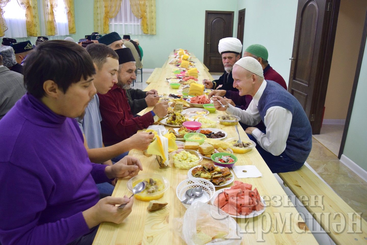 Чирмешәндәге Мөшбикә мәчетендә - хаҗга багышланган очрашу-мәҗлес (ФОТОРЕПОРТАЖ)