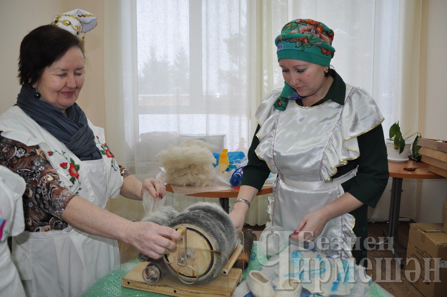 "Ак калфаклар" тула басты (ФОТОРЕПОРТАЖ)