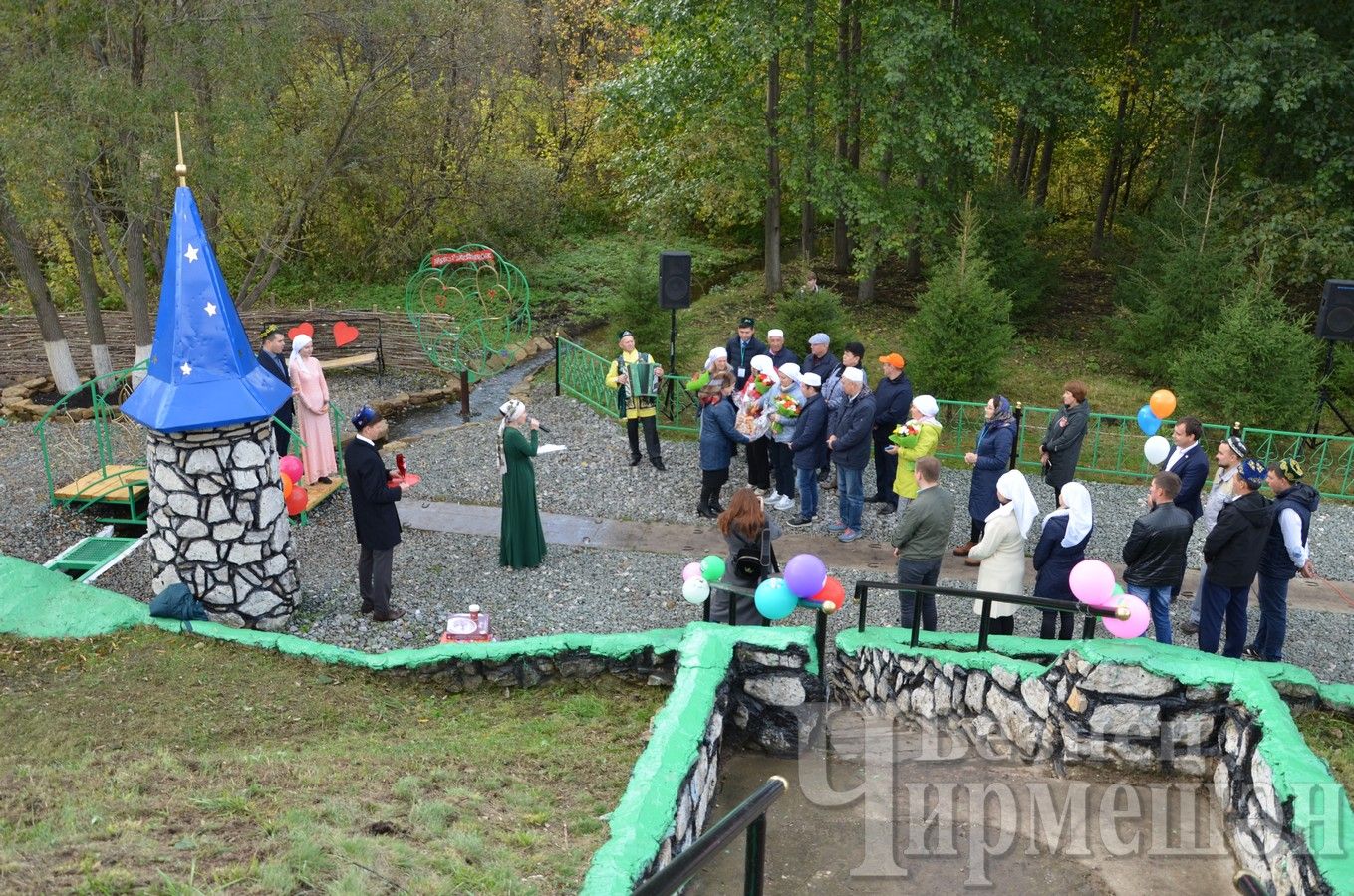 В Черемшане нефтяники торжественно открыли родник "Сабантуй" (ФОТОРЕПОРТАЖ)