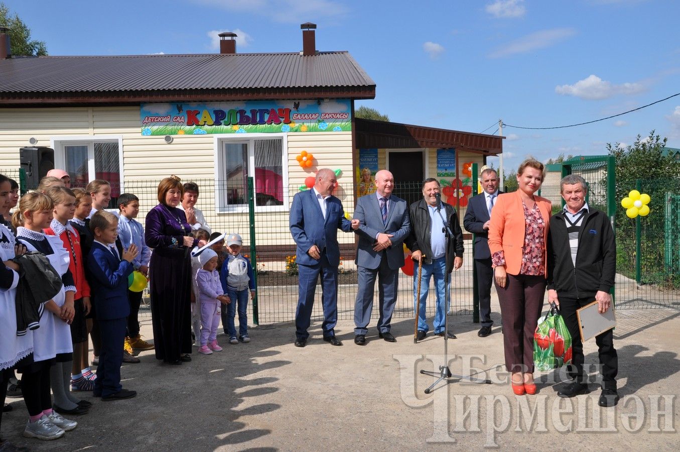 Открытие детского сада в Верхней Каменке (ФОТОРЕПОРТАЖ)