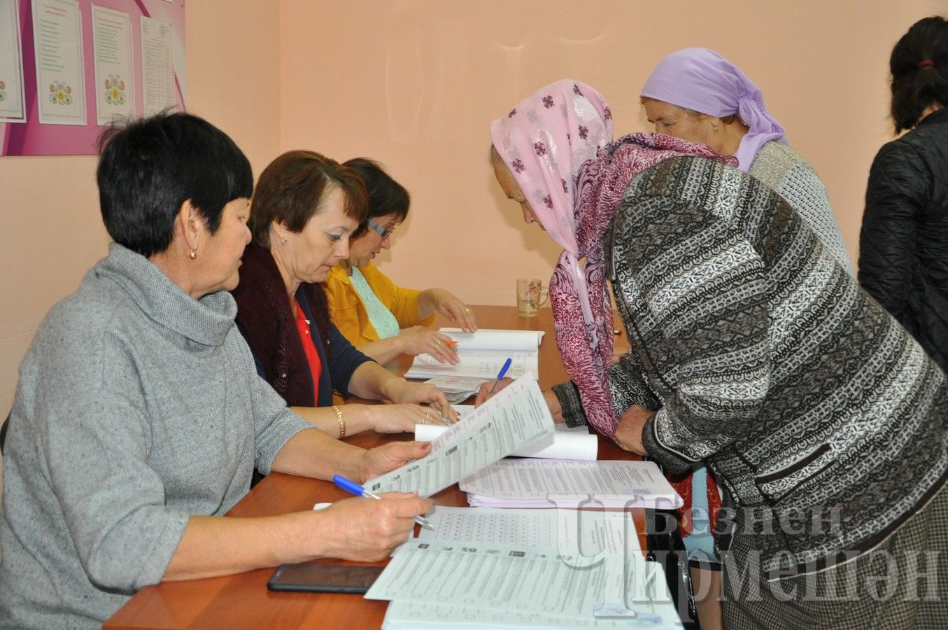 В Черемшане - Единый день голосования (ФОТОРЕПОРТАЖ)