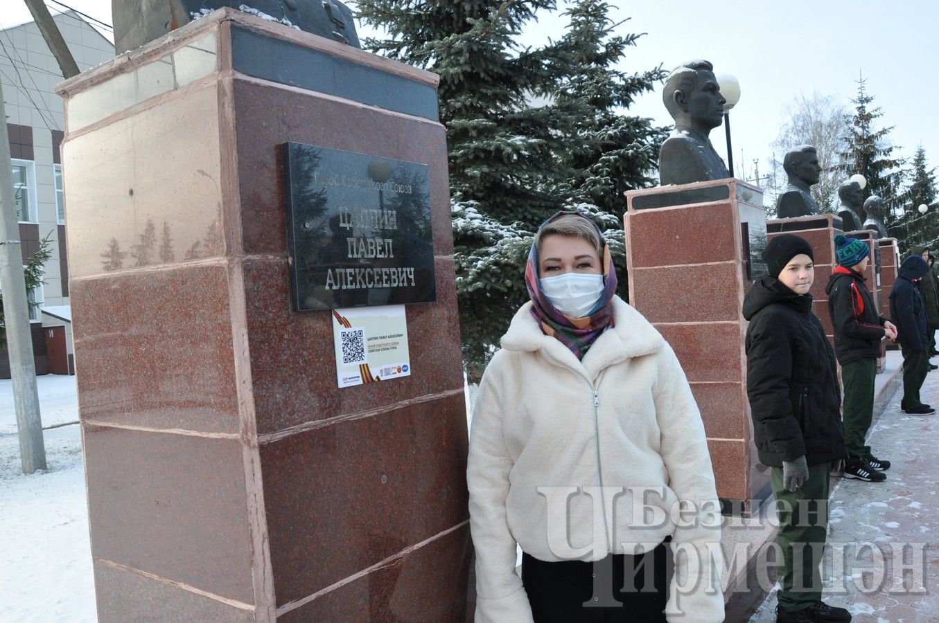 На Аллее Героев в Черемшане установили таблички с QR-кодом (ФОТОРЕПОРТАЖ)