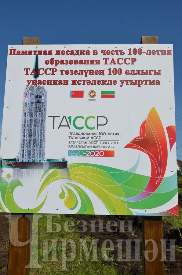 В Черемшане посадили деревья в честь 100-летия ТАССР (ФОТОРЕПОРТАЖ)