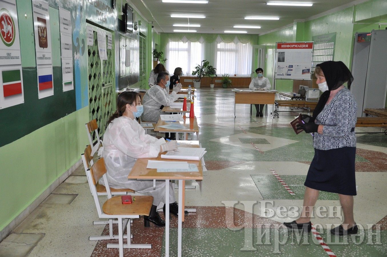 В Черемшане проходит голосование по поправкам к Конституции РФ (ФОТОРЕПОРТАЖ)