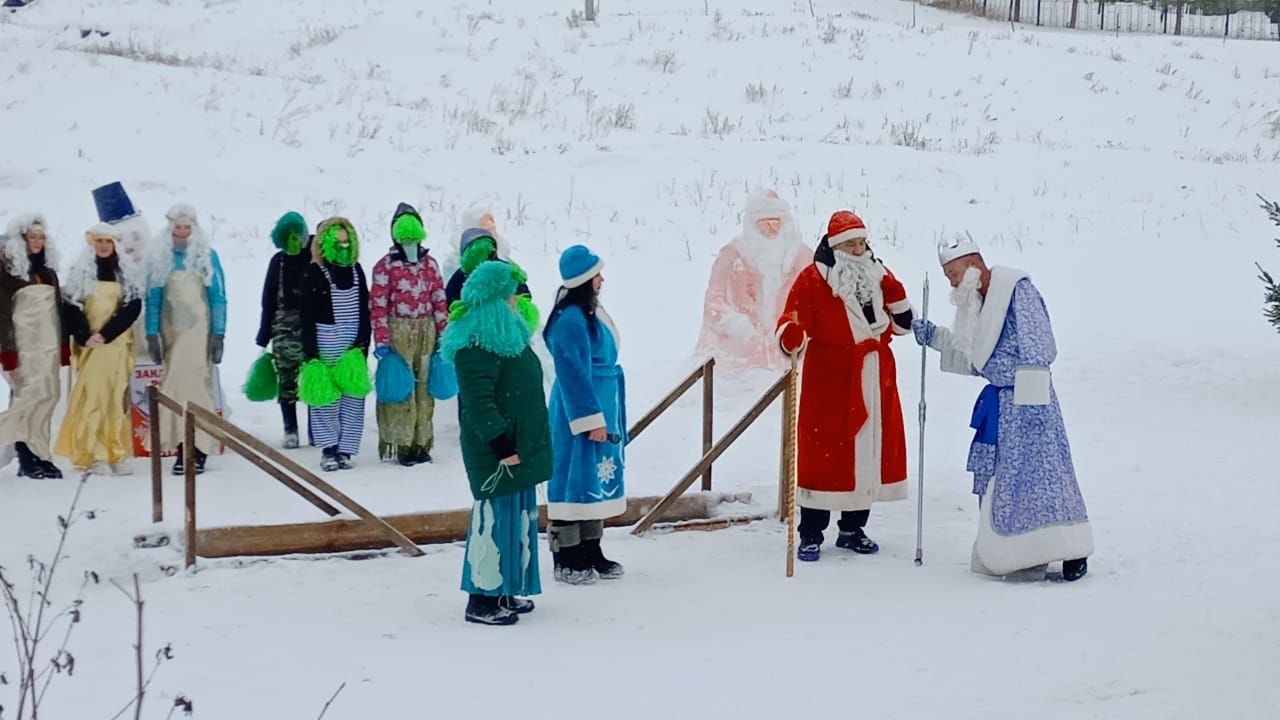 В Аккиреево отметили праздник моржей (ФОТОРЕПОРТАЖ)