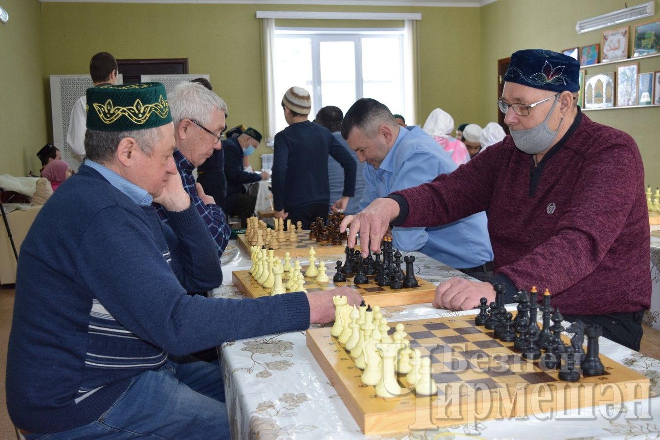 Чирмешән мәчетендә - шахмат турниры (ФОТОРЕПОРТАЖ)