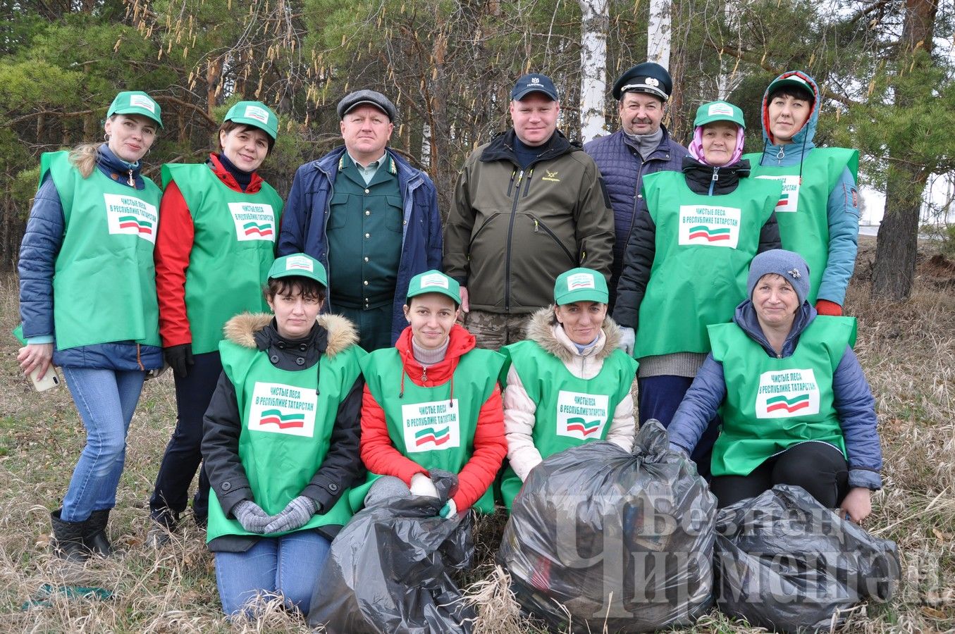 В Черемшане прошел Всероссийский субботник (ФОТОРЕПОРТАЖ)