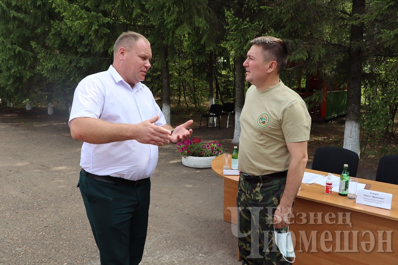 Черемшан посетил министр лесного хозяйства (ФОТОРЕПОРТАЖ)