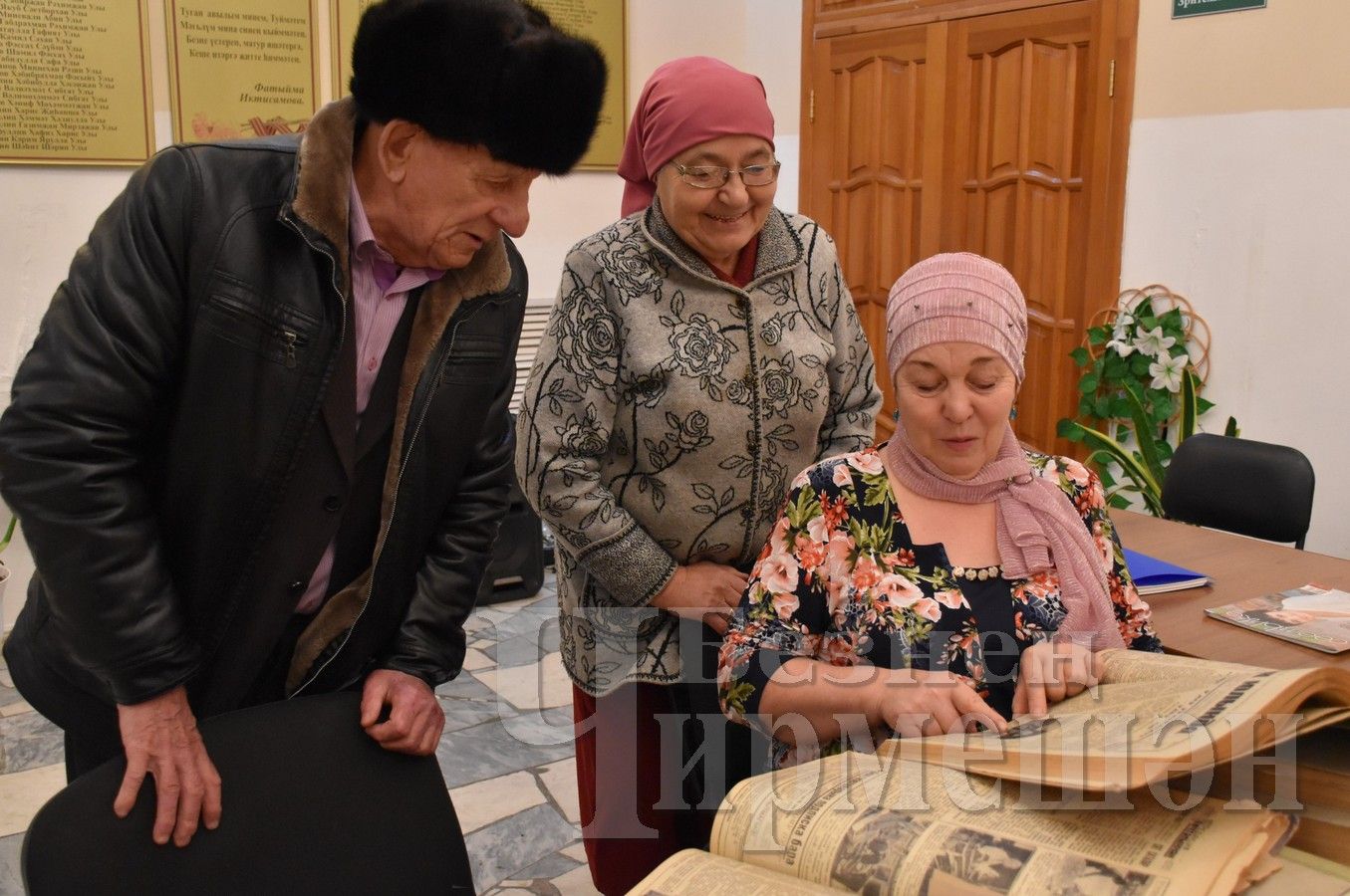 Журналисты газеты "Наш Черемшан" - в селе Туйметкино (ФОТОРЕПОРТАЖ)