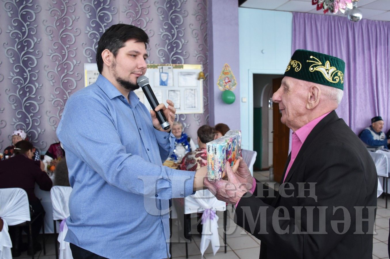 Черемшанских ветеранов пригласили на Новый год (ФОТОРЕПОРТАЖ)